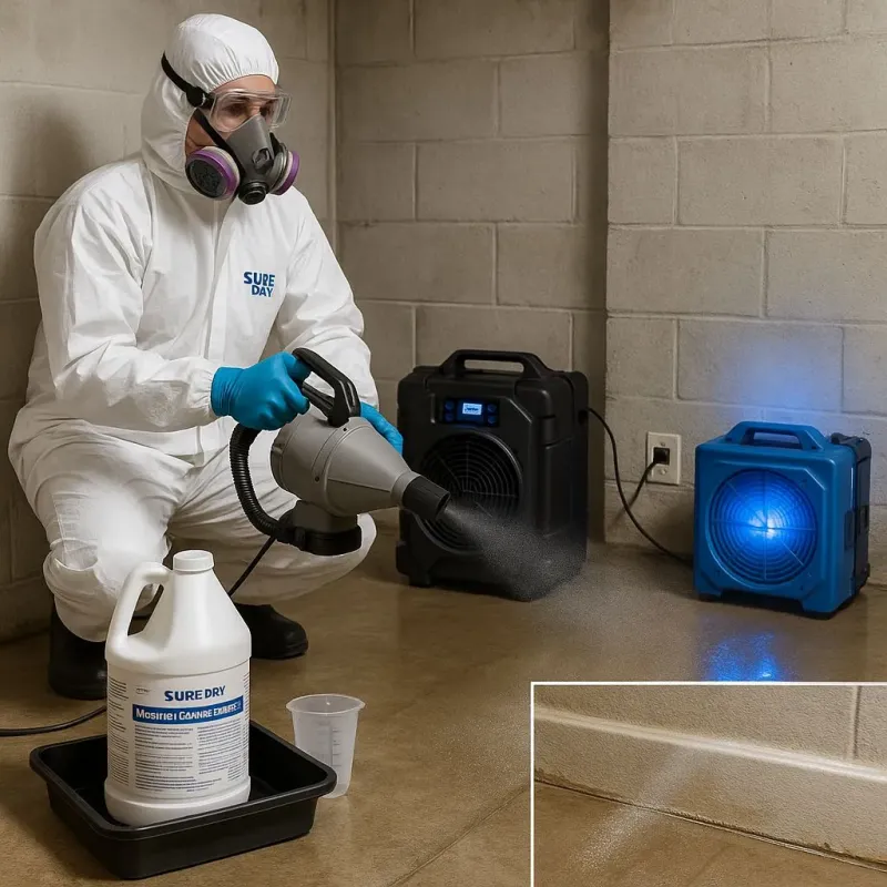Sanitization and Odor Removal process in Worland, WY
